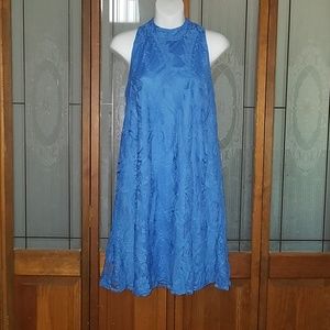 Blue Lace Dress